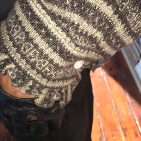 Number (N)ine Mens Wool Tuxedo Shirt - Picture 4 of 8